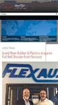 Mobile Screenshot of grandriverrubber.com